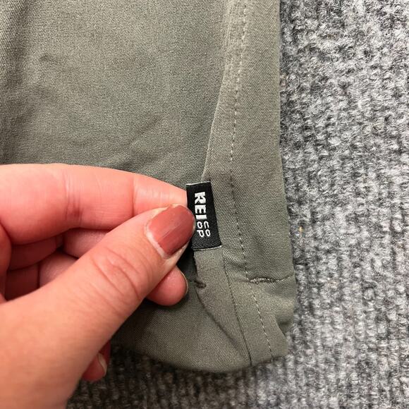 REI Co-op Chino Pants Men's Medium Nylon Stretch Slash Pockets Straight Leg - Picture 5 of 13